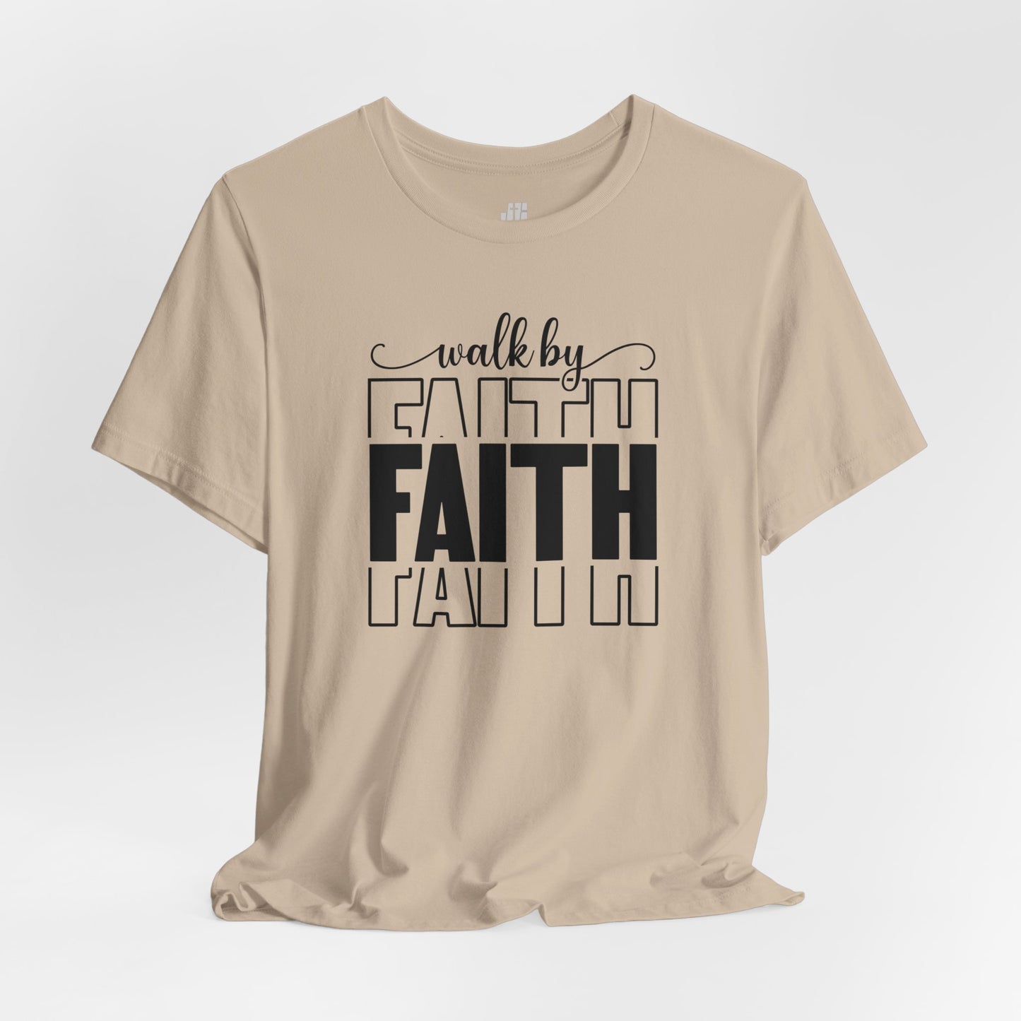 Walk by Faith Christian Soft Cotton Tee