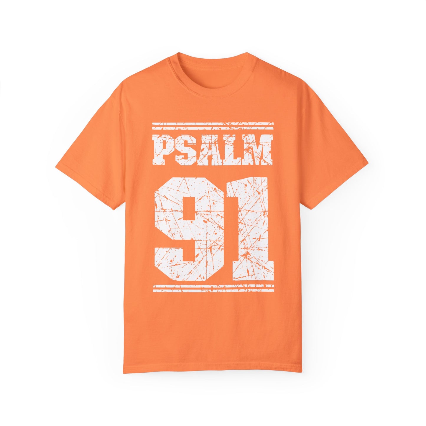 Psalm 91 Comfort Colors Christian Shirt - Bible Verse Shirt