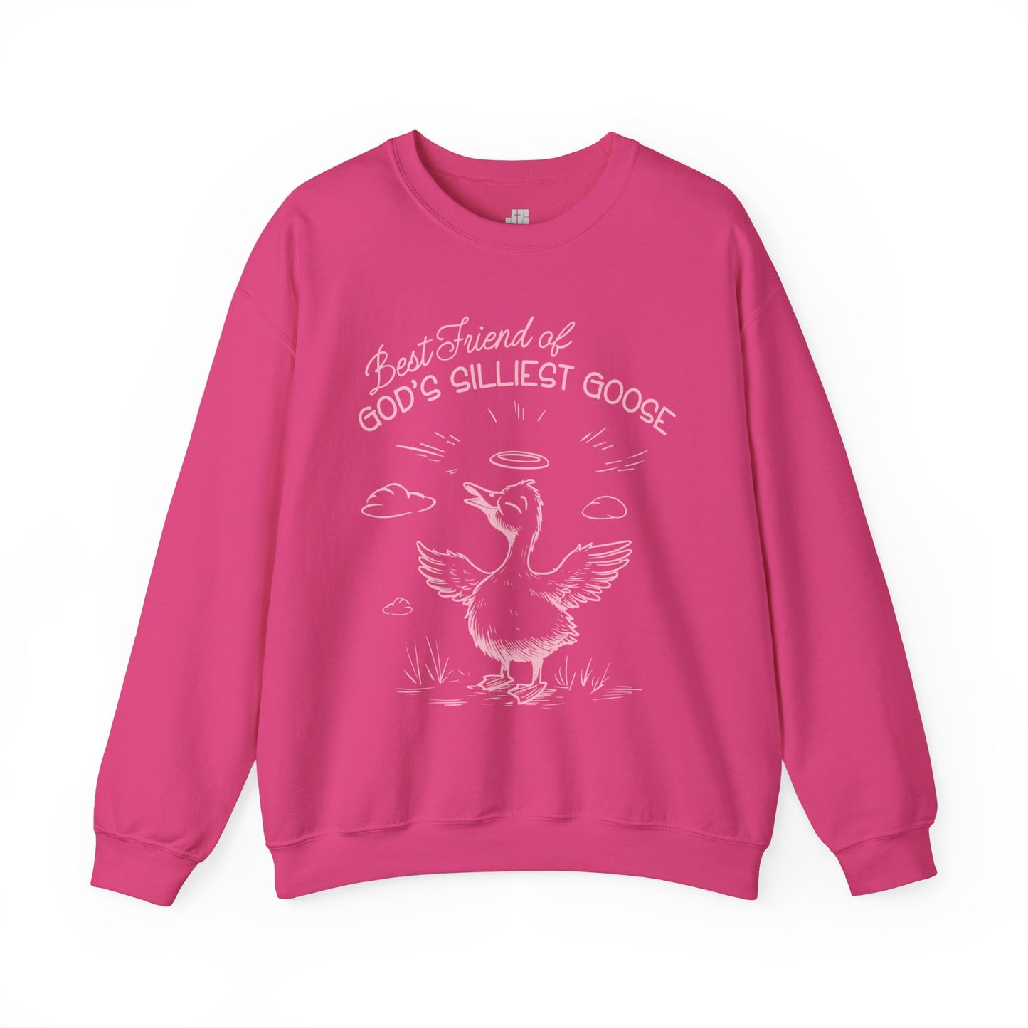 Best Friend of God's Silliest Goose Sweatshirt - Christian Crewneck Pullover