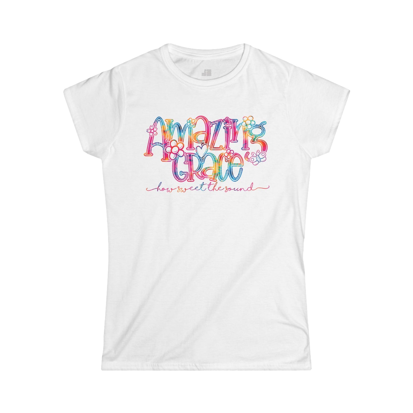 Christian Women's Amazing Grace Softstyle T-shirt