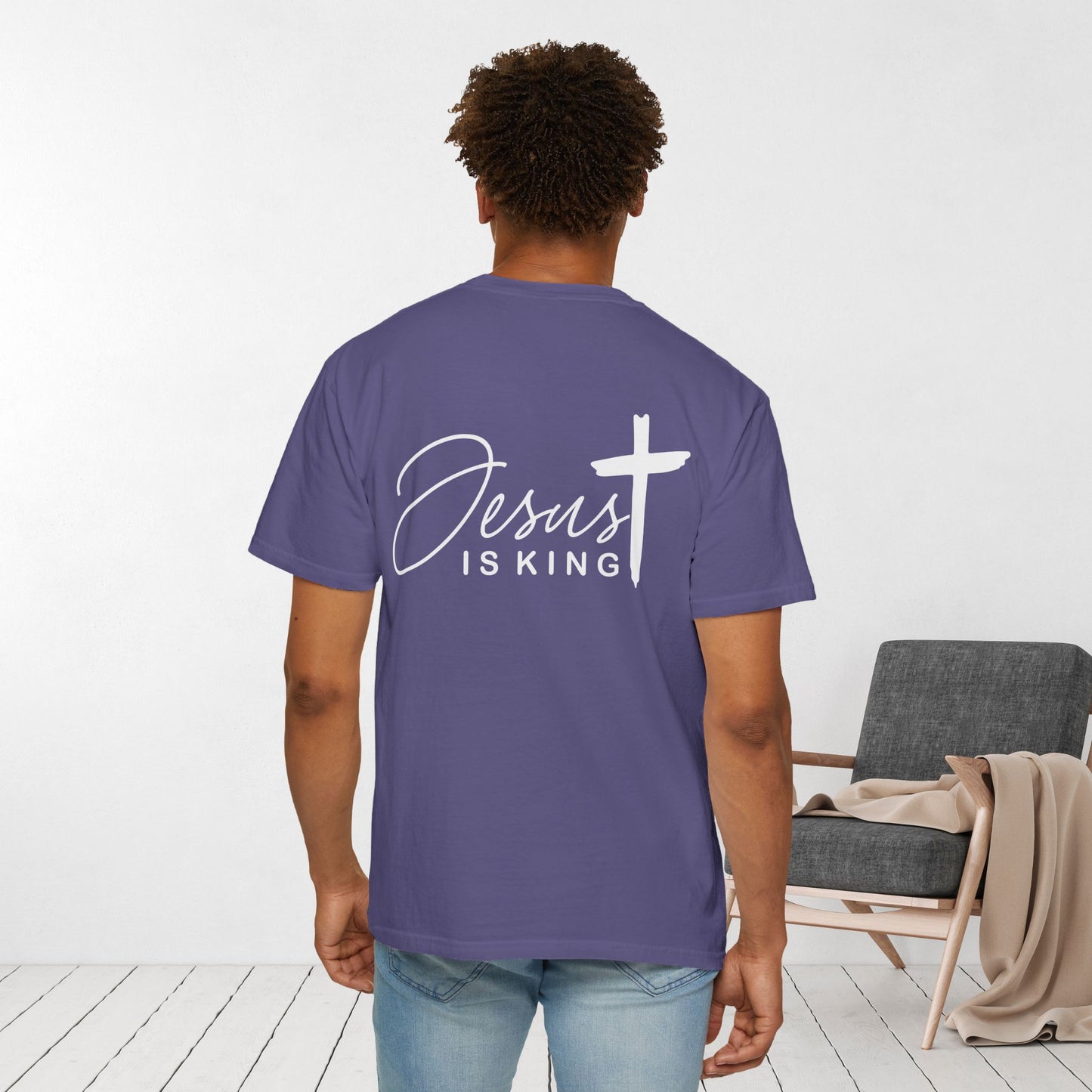 Comfort Colors Jesus is King Christian Shirt