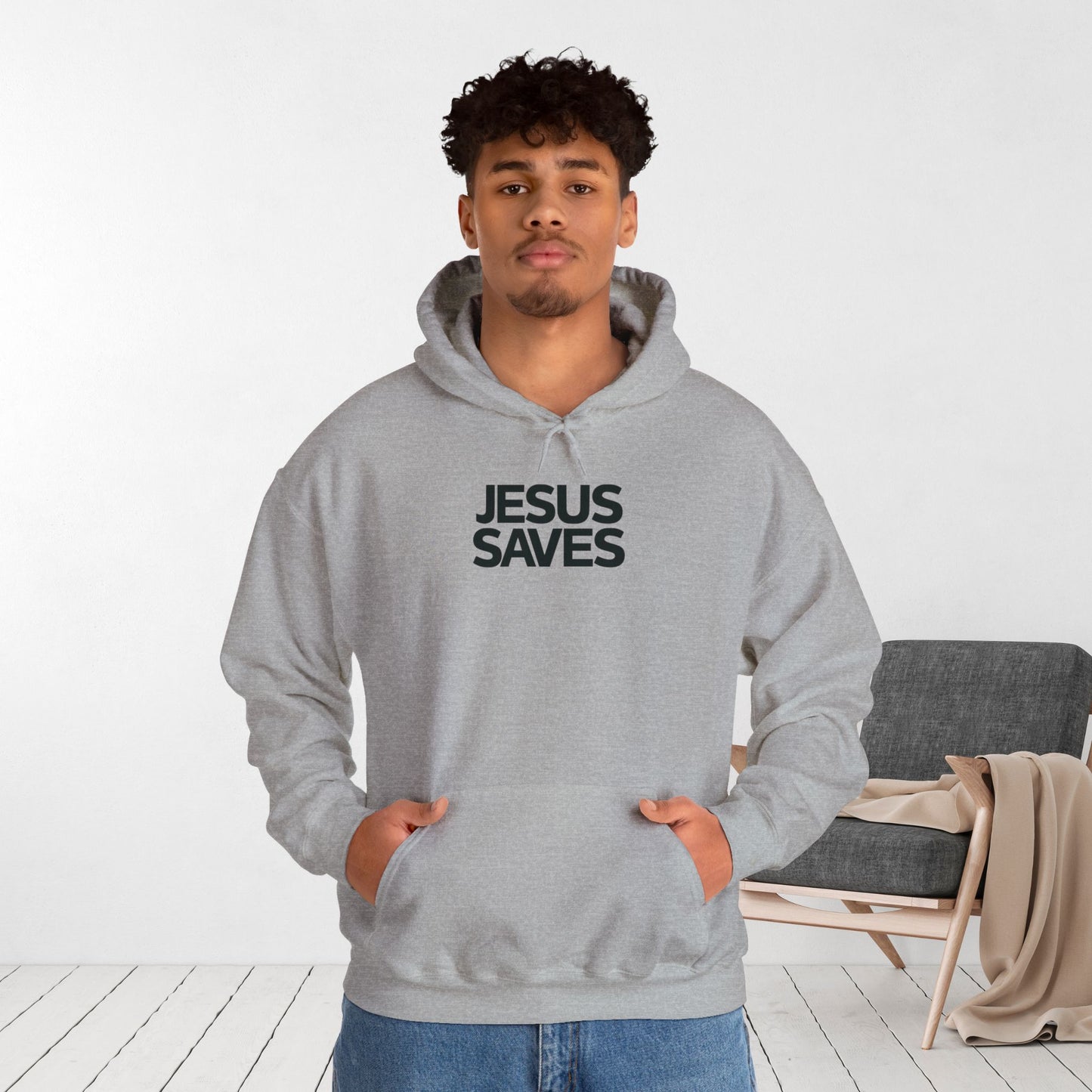 Jesus Saves Hoodie - Christian Hoodie