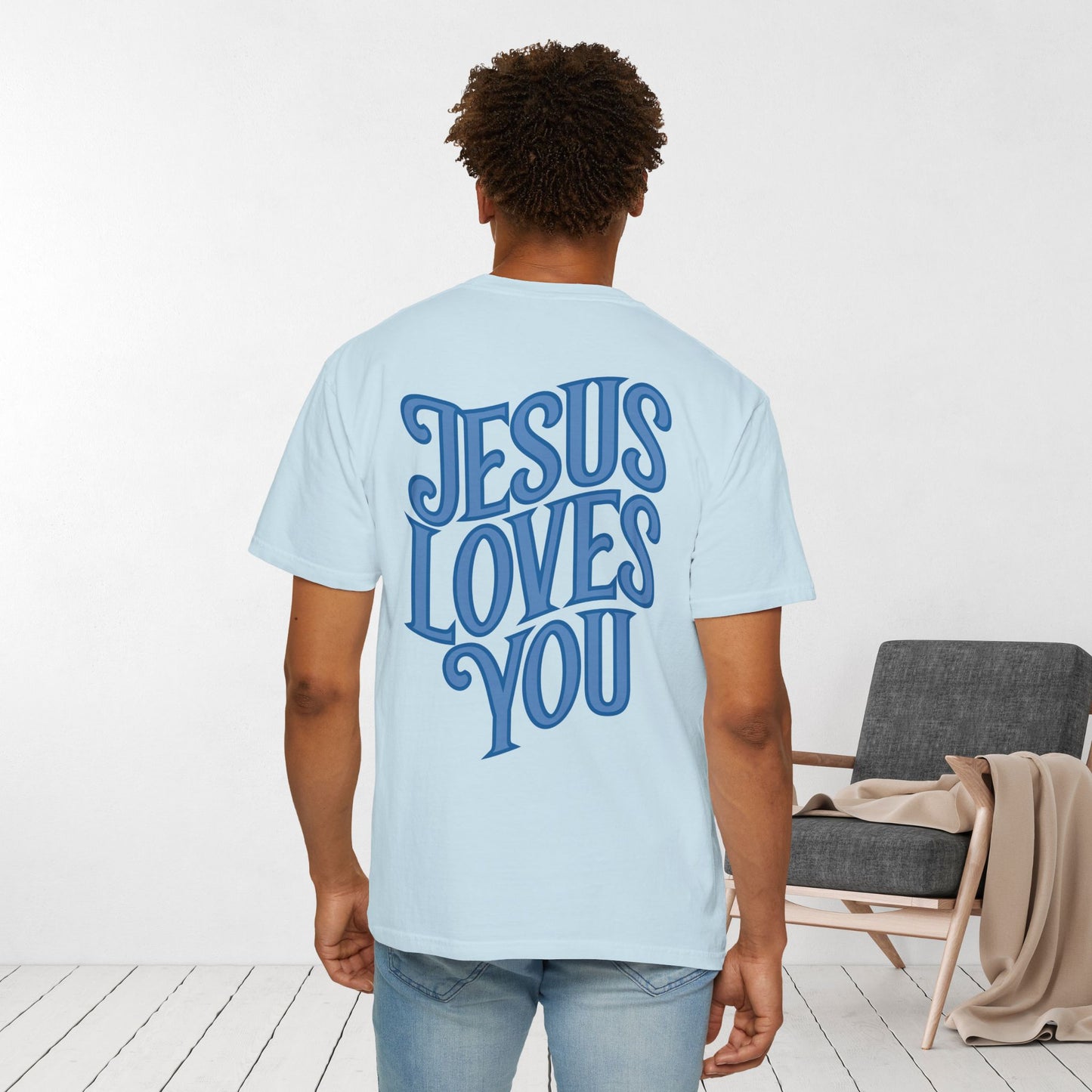 Unisex Jesus Loves You Comfort Colors Shirt