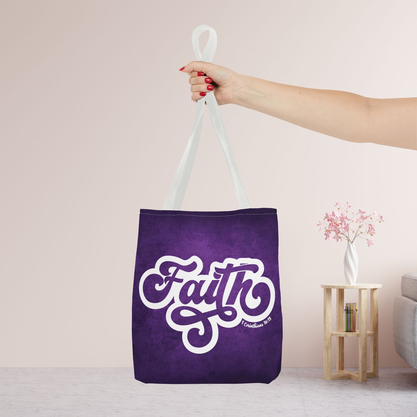 Faith Tote Bag - Christian Tote Bag