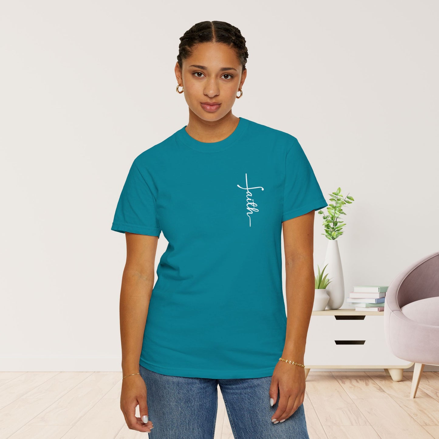 Comfort Colors Faith Over Fear Christian Shirt