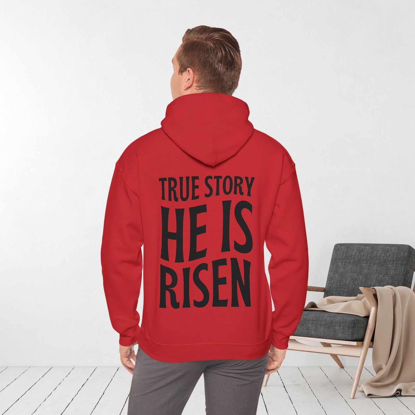 True Story He is Risen Christian Hoodie