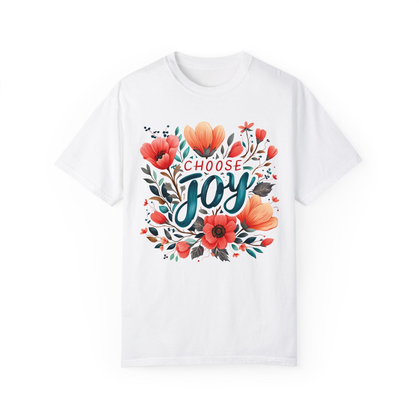 Women's Comfort Colors Choose Joy Tee - Christian Shirt