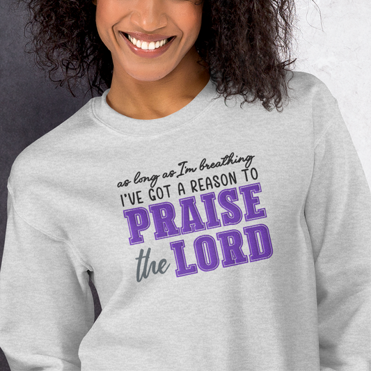 Praise The Lord Embroidered Sweatshirt