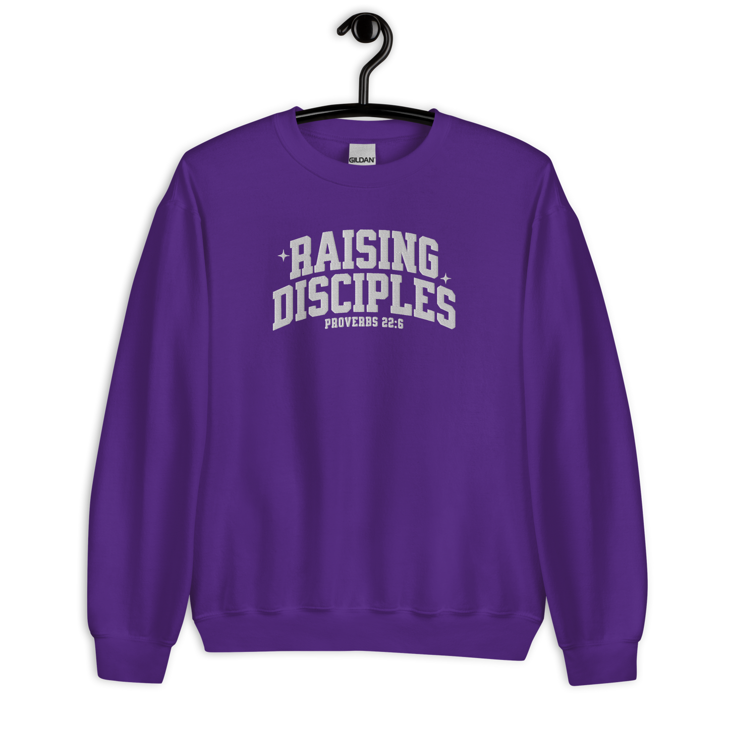 Raising Disciples Proverbs 22:6 Embroidered Sweatshirt