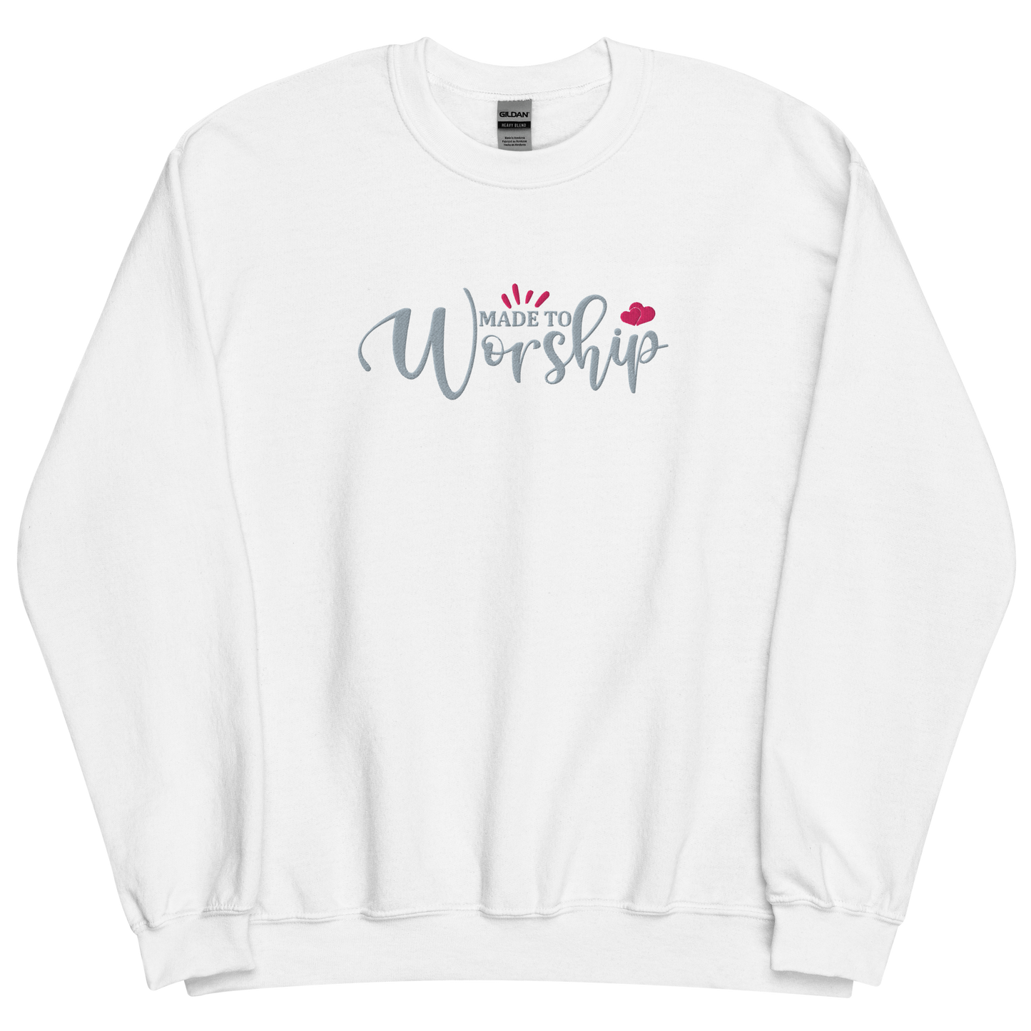 Made to Worship Embroidered Sweatshirt