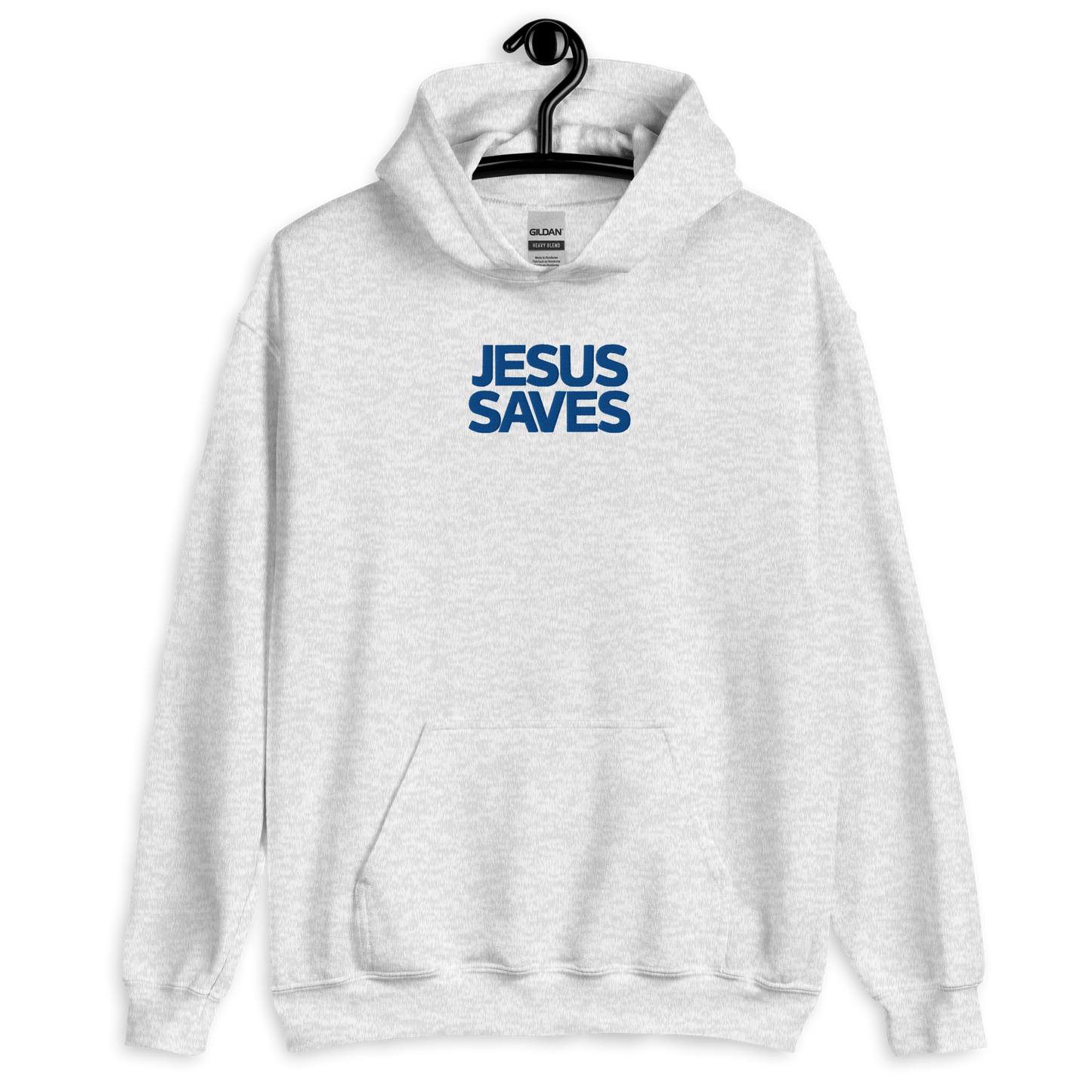 Jesus Saves Embroidered Hoodie