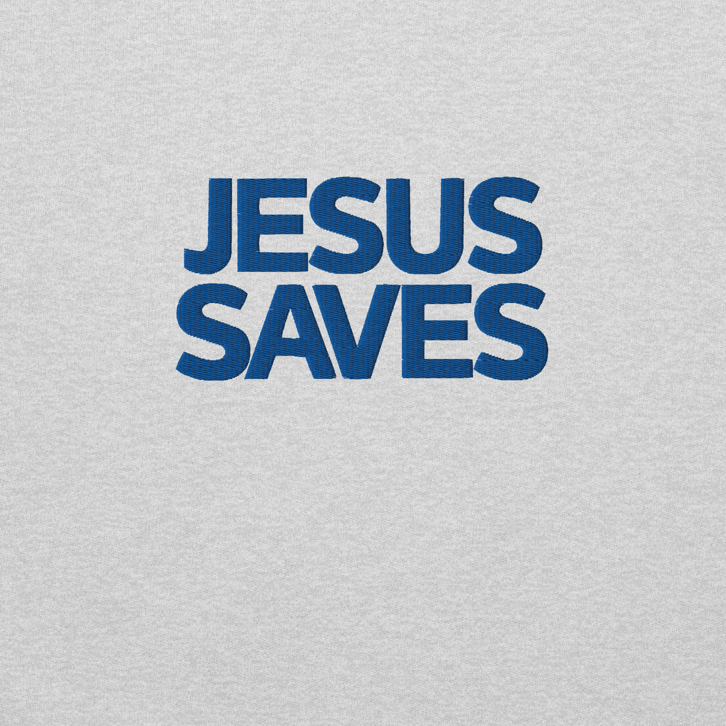 Jesus Saves Embroidered Hoodie