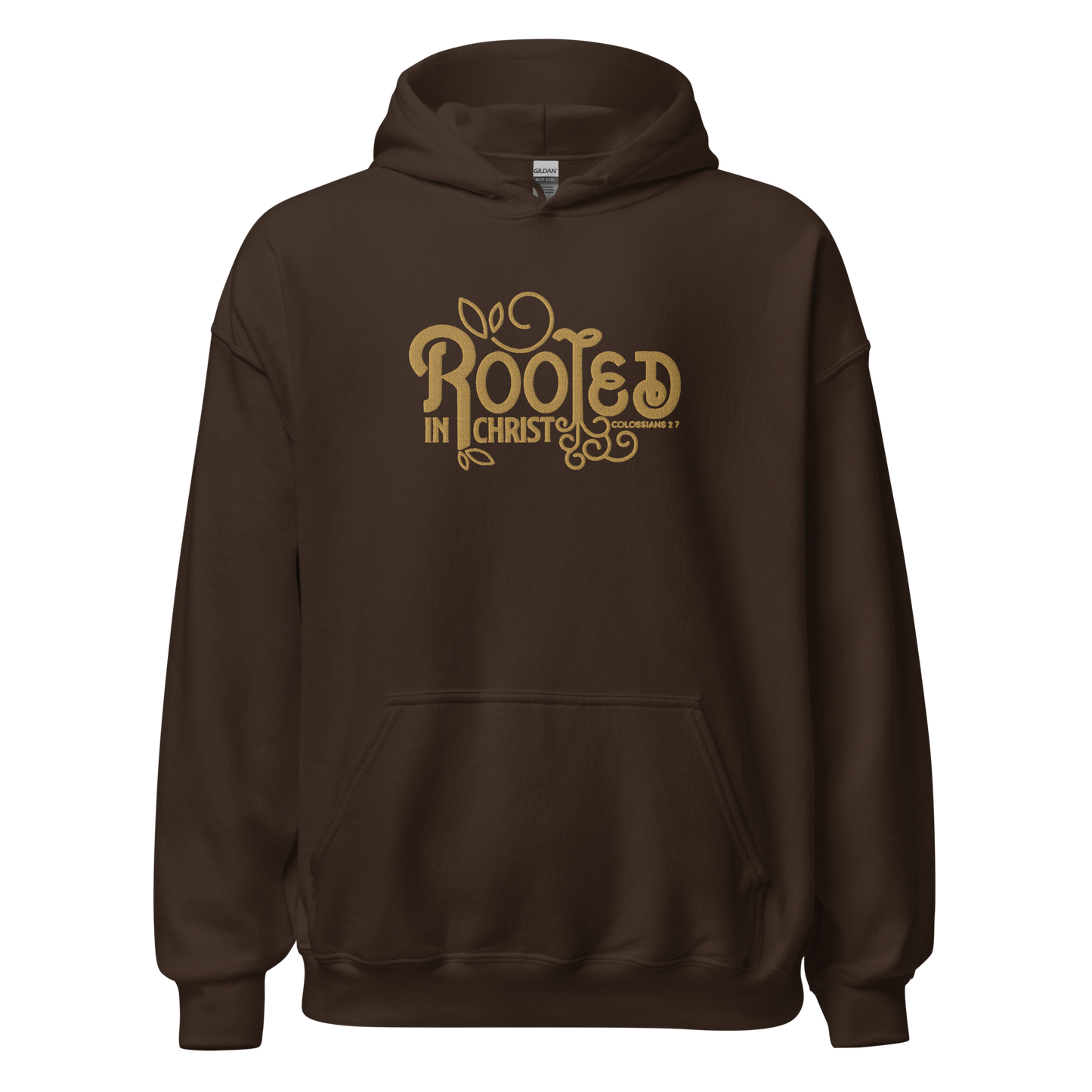 Rooted in Christ Embroidered Hoodie