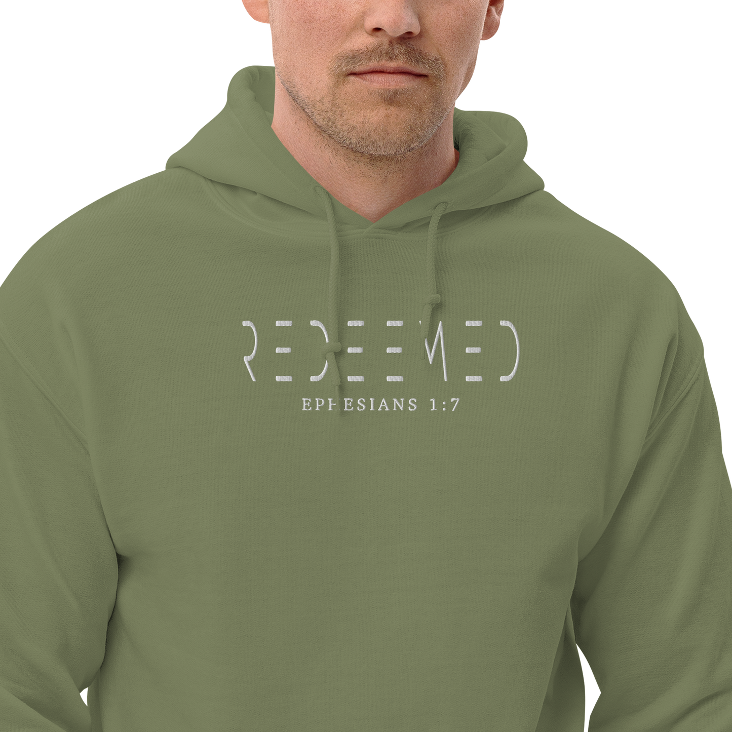 Redeemed Embroidered Hoodie