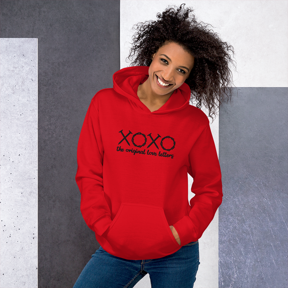 XOXO The Original Love Letters Embroidered Hoodie