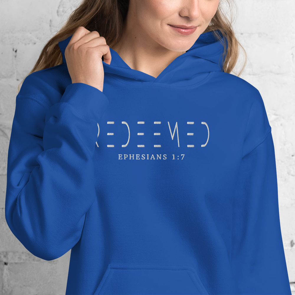 Redeemed Embroidered Hoodie