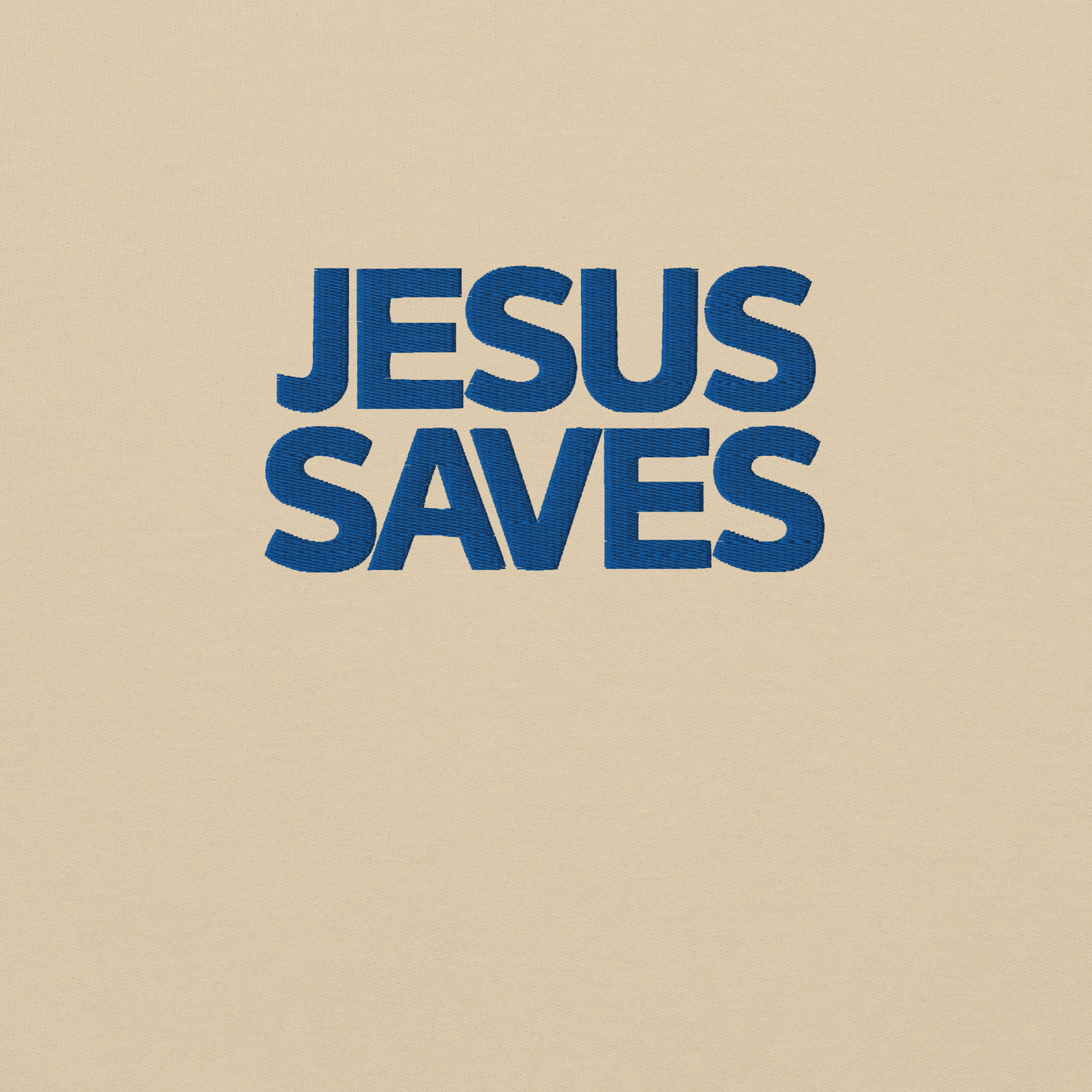 Jesus Saves Embroidered Hoodie