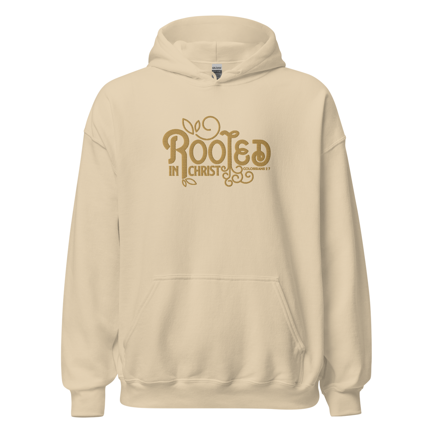 Rooted in Christ Embroidered Hoodie