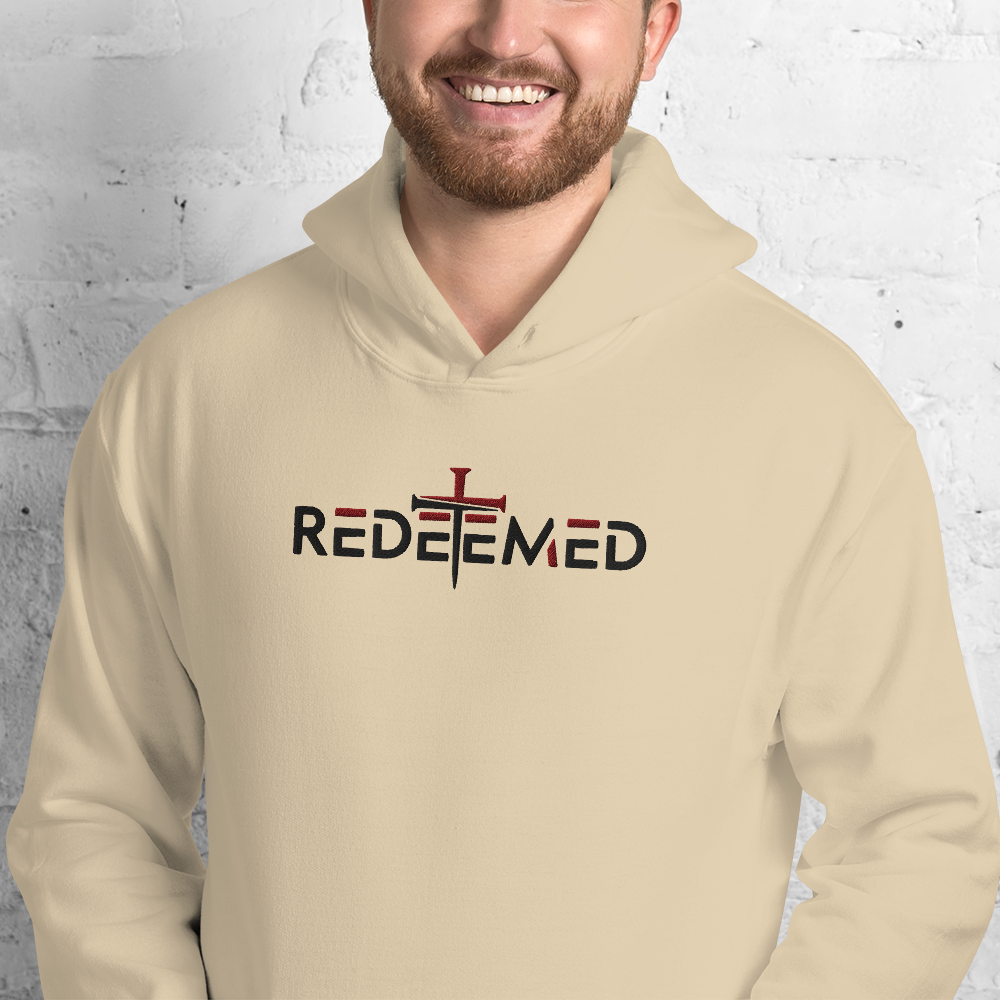 Redeemed Embroidered Hoodie