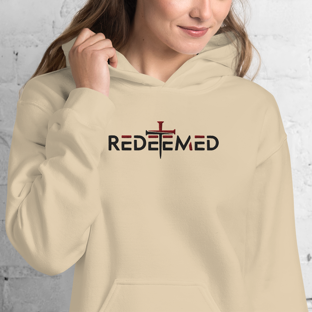 Redeemed Embroidered Hoodie