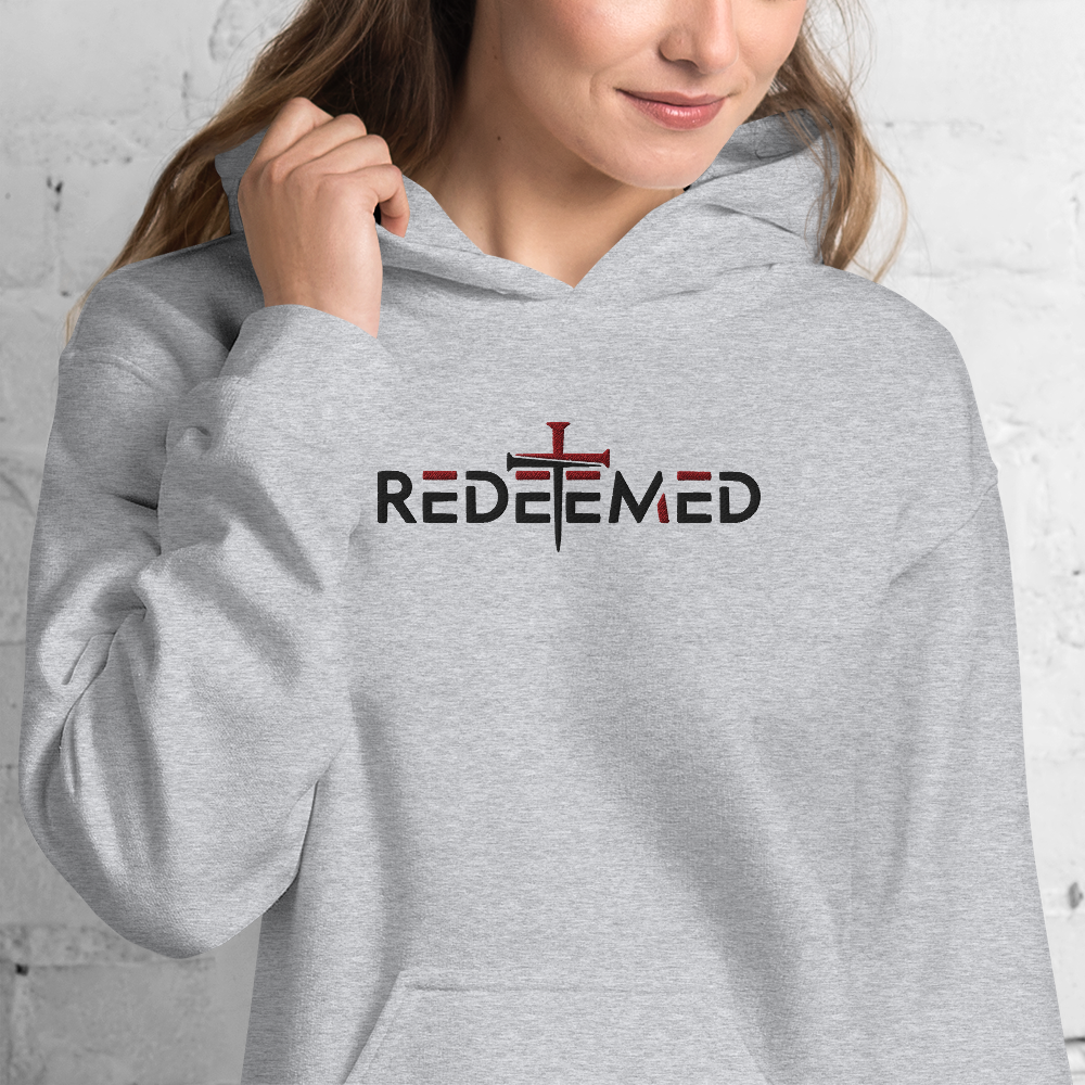 Redeemed Embroidered Hoodie