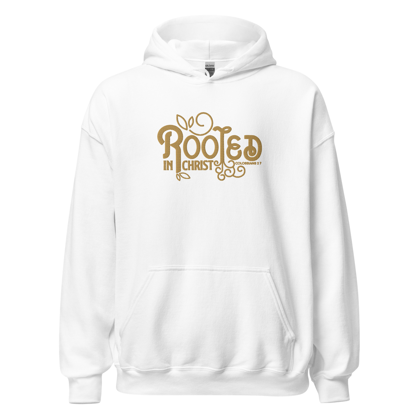 Rooted in Christ Embroidered Hoodie