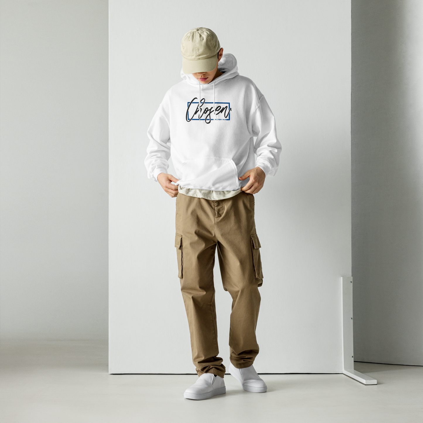 Chosen 1 Peter 9:2 Embroidered Hoodie