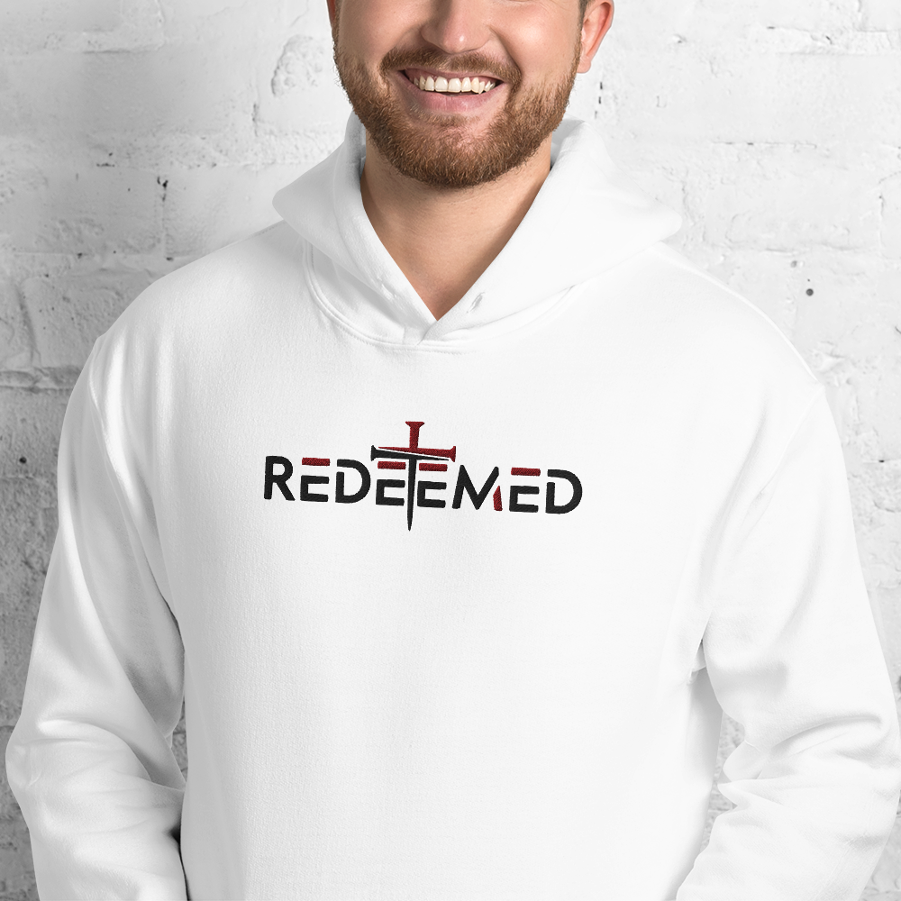 Redeemed Embroidered Hoodie