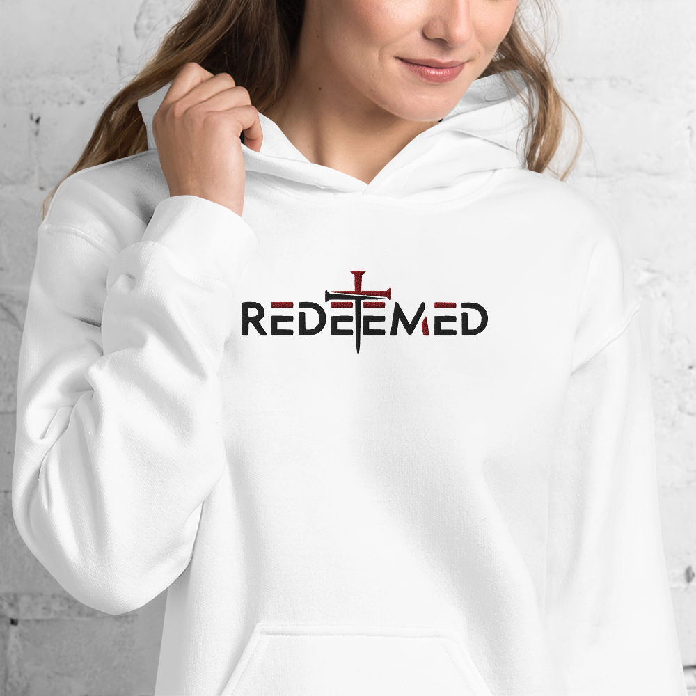 Redeemed Embroidered Hoodie